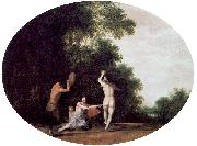 POELENBURGH, Cornelis van Nymphs and Satyr china oil painting reproduction